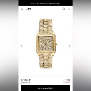 JBW gold watch